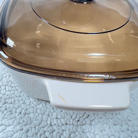 Corning Ware Abundance A-1 1/2- B 1.5 Liter Dish ~6"W x ~3.5" H Casserole Dish - Picture 5 of 16